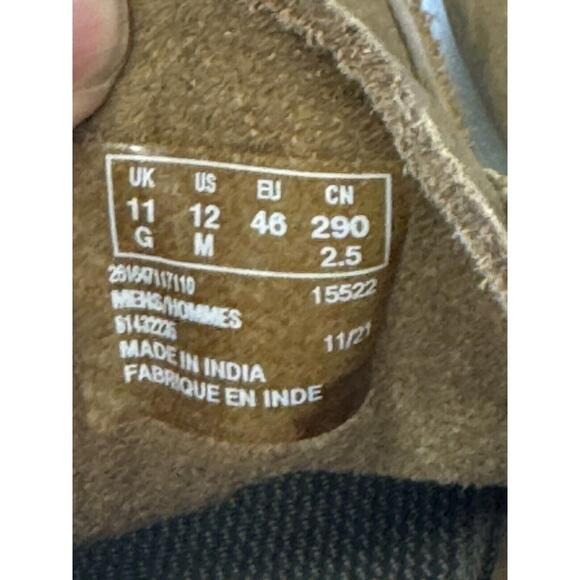 CLARKS SHACRELITE LOW TOP MEN'S SHOES COLOR DARK SAND NUBUCK SIZE 12 - Picture 7 of 9